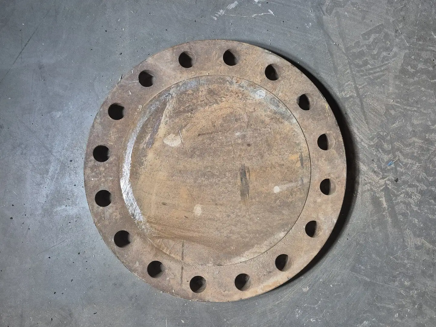 Blind Flange 18" Dia w/ 16 Bolt Holes
