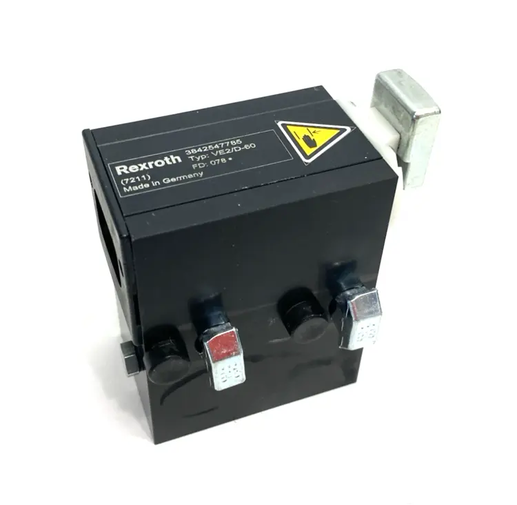Used Bosch Rexroth Pneumatic Stop Gate Module, Damping VE2/D-60 Pneumatic Cylinders Michigan US | Maverick Industrial Sales #1454227