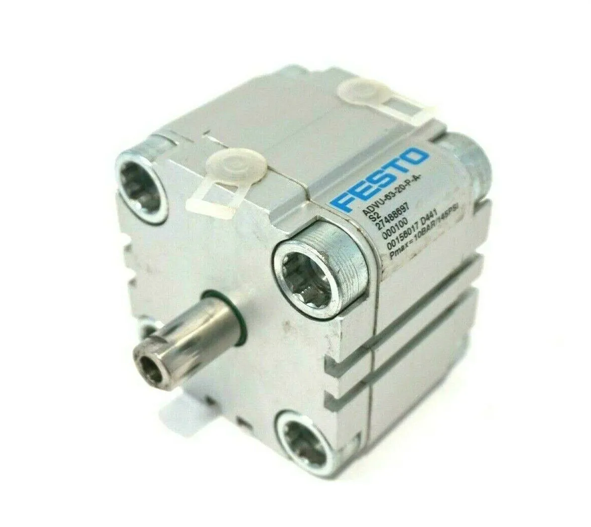 NEW FESTO ADVU-63-20-P-A-S2 COMPACT CYLINDER ADVU6320PAS2