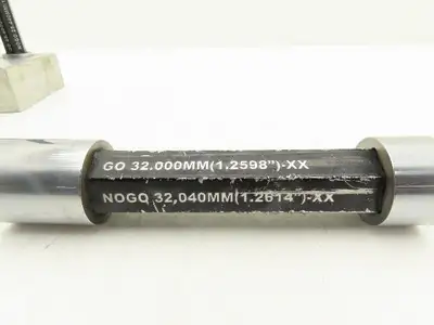 R&K Tool Pin Plug Guage Go Nogo 32mm 30.1500mm & 25.4mm Lot Of 3