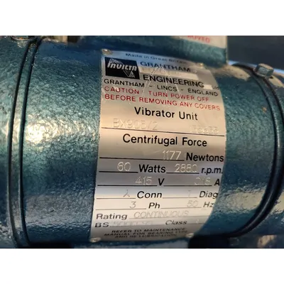 Used Carolina Conveying 1" Volumetric Screw Auger Feeder with Bin Activator