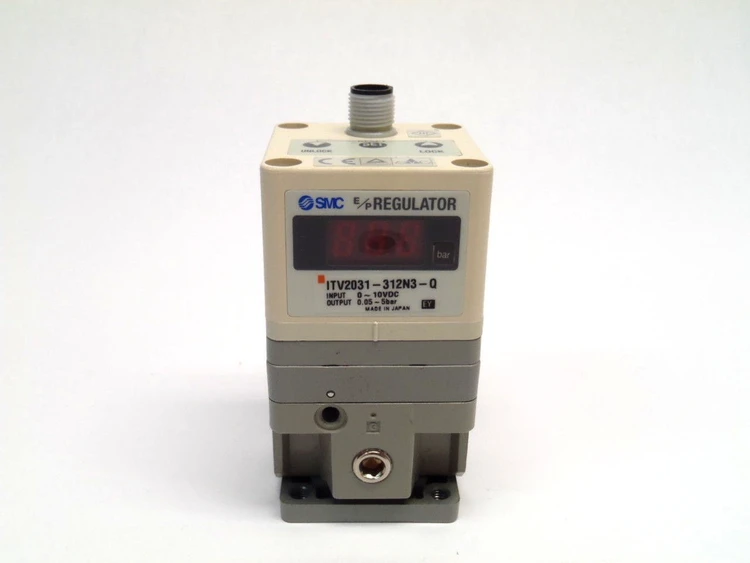 Used SMC Electro Pneumatic Regulator Solenoid Regulators Michigan US | Maverick Industrial Sales #1395838