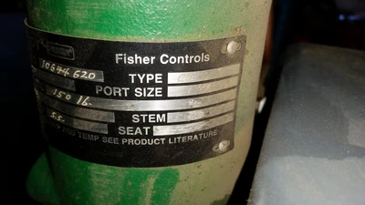 USED FISHER CF8M