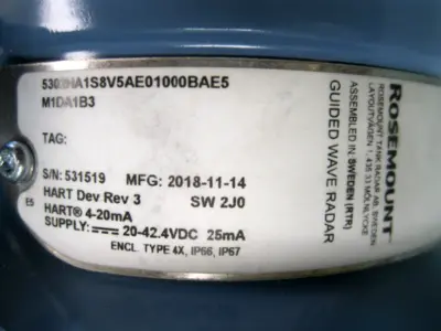 NEW Rosemount 5302 HA1S8V5AE0100BAE5-M1DA1B3