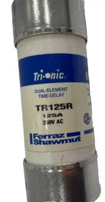 NEW MERSEN TRI-ONIC TR125R FUSE 250V 125AMP