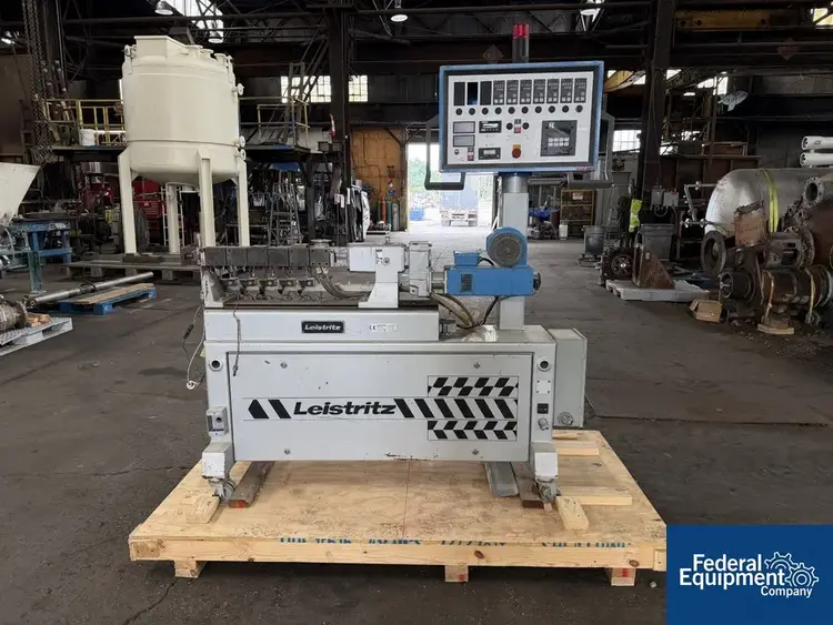 Used Leistritz 18 MM Leistritz Twin Screw Extruder, Model Micro 18 GG/30D Extruders Ohio US | Federal Equipment Company #1339981