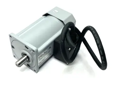 USED BROTHER INDUCTION MOTOR 3-PHASE, 7.5:1 RATIO 1/10HP