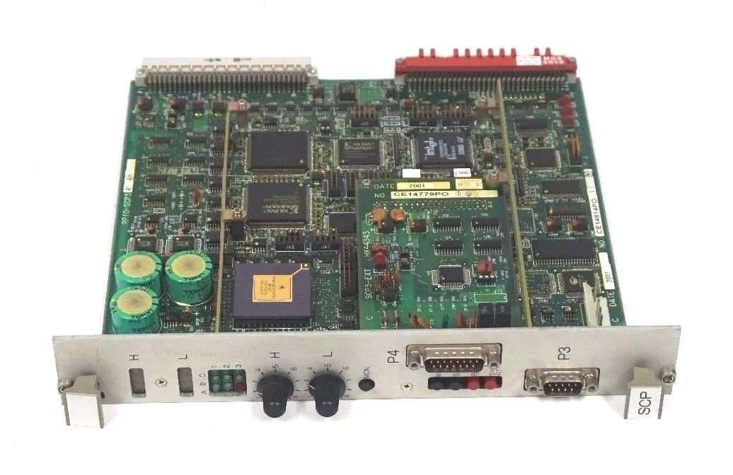 USED MITSUBISHI RPIO-SCP3-01-001 CONTROL BOARD HX44342 , CE14814PO