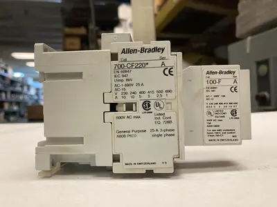 Used ALLEN BRADLEY 700-CF220 Miscellaneous Equipment (Electrical & Power) Ohio US | Surplus Asset Holdings #1399457