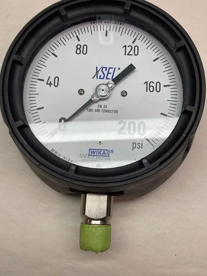 New | in-Stock WIKA 316 SS Universal Pressure Meters Ohio US | Surplus Asset Holdings #1246545