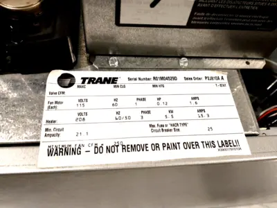 Used Trane Varitrane Air Conditioning Equipment Michigan US | Maverick Industrial Sales #1462878