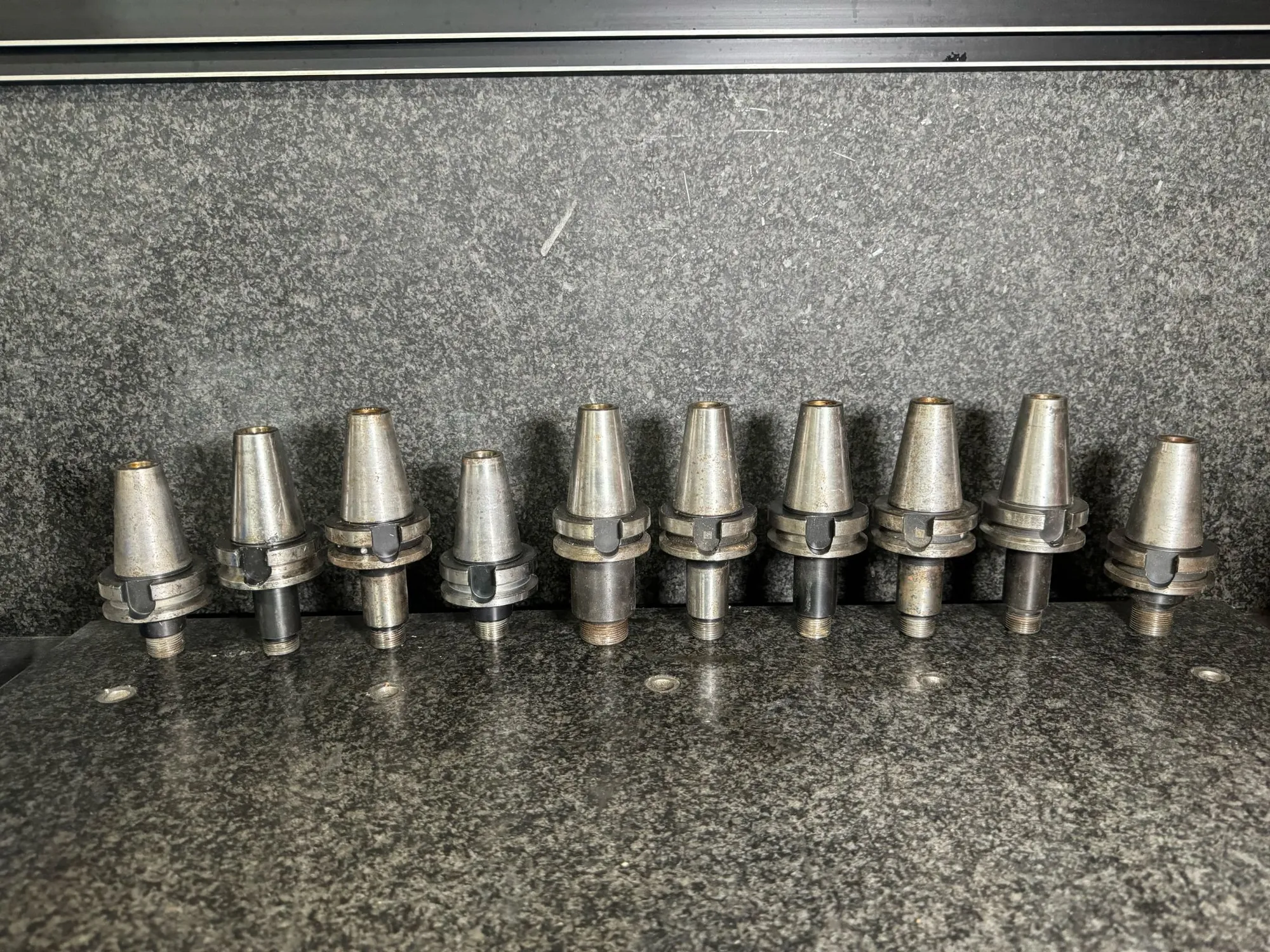 10x BT40 Tool Holders ER16 ER20 ER25
