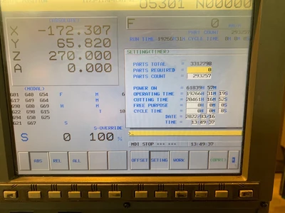 FANUC ALPHA-T14IA Vertical Machining Centers | Mohawk Machinery (6)