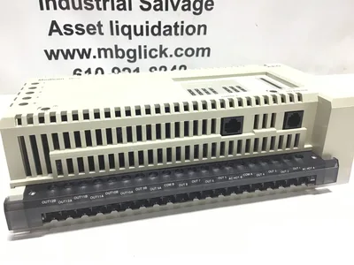 AEG Modicon 110 CPU 311 01 Micro CPU AC PS AC I/O PLC Processor 115V