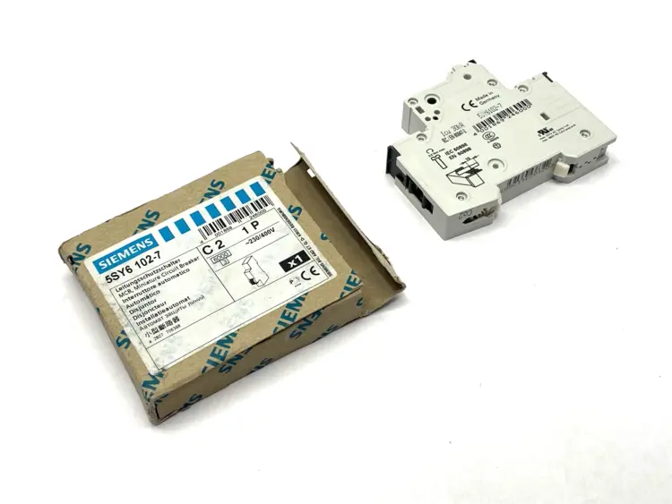 New | in-Stock Siemens Miniature Circuit Breaker 1-Pole 230/400V 2A Circuit Breakers Michigan US | Maverick Industrial Sales #1398644