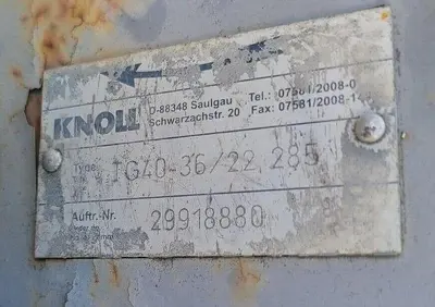 USED KNOLL SYSTEMS TG 40-36/22 285