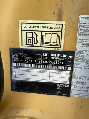 USED 2014 CATERPILLAR 450F