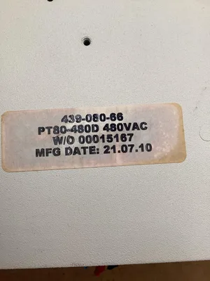 MCG Surge Free PT80-480D, 480VAC, 30A 3 PH, 3W&G Surge Protection