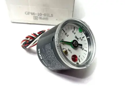 New | in-Stock SMC PRESSURE GAUGE W/ LIGHT EMITTING DIODE, AR REGULATOR Lab Manometers Michigan US | Maverick Industrial Sales #1090763