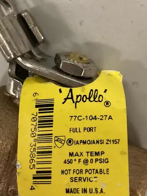 New | in-Stock APOLLO 77C-108-27A Pump & Valve Parts Ohio US | Surplus Asset Holdings #1234410