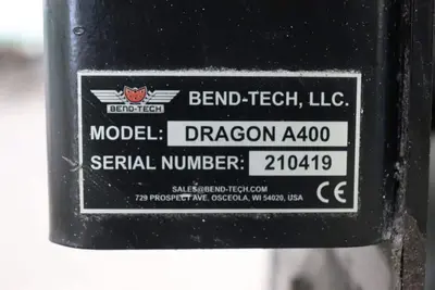 Used 2019 BEND-TECH DRAGON A400 Plasma Cutters Georgia US | The Equipment Hub #383115