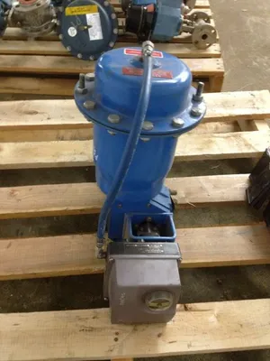 Neles Jamesbury 1"-150 V-Ball Control Valve