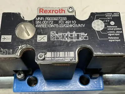 USED REXROTH 4WREE10W75-22/G24K31/A1V