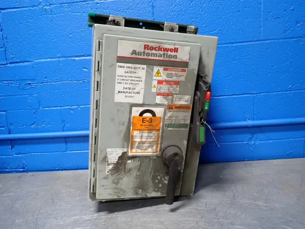 Rockwelll Automation Industrial Control Panel