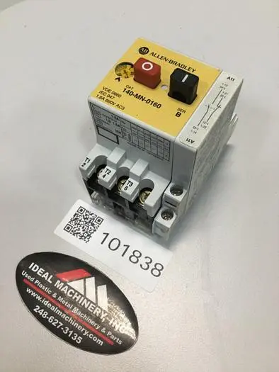 Used ALLEN BRADLEY 140-MN-0160 SER B Motors (misc) Michigan US | Ideal Machinery #706023