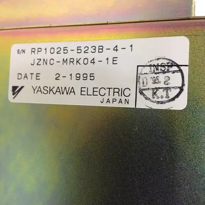 USED YASKAWA ELECTRIC JZNC-MRK04-1E