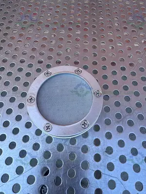 Unknown Stainless Steel Gas Distribution Plate 3"