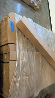 Pallet of boxes 47"x 4"x 4".  Guesstimate is 200+ boxes