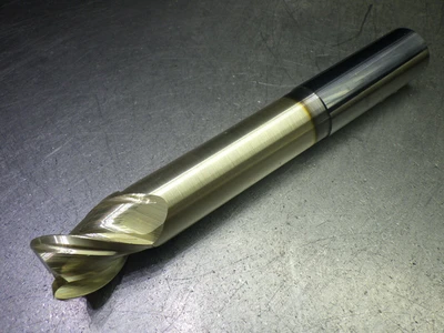 Monster 1" 3 Flute CR XXL Carbide Endmill 1" Shank .09" R 274-131433D (LOC2226)