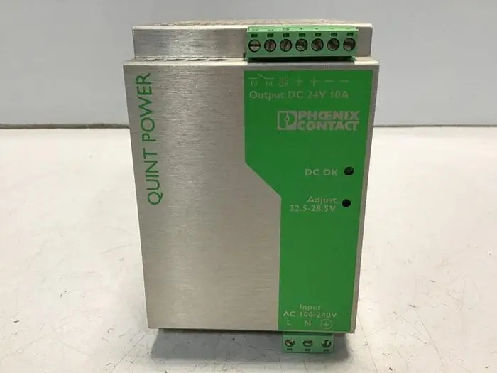 Used PHOENIX CONTACT QUINT-PS-100-240AC/24DC/10 Power Supplies Michigan US | Ideal Machinery #573859