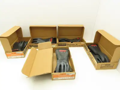 Salisbury E011B Lineman's Gloves Size 9 Lot of 5