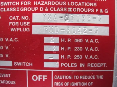 NEW VANTAGE TECHNOLOGY YXA-13032-G RECEPTACLE YXA13032G