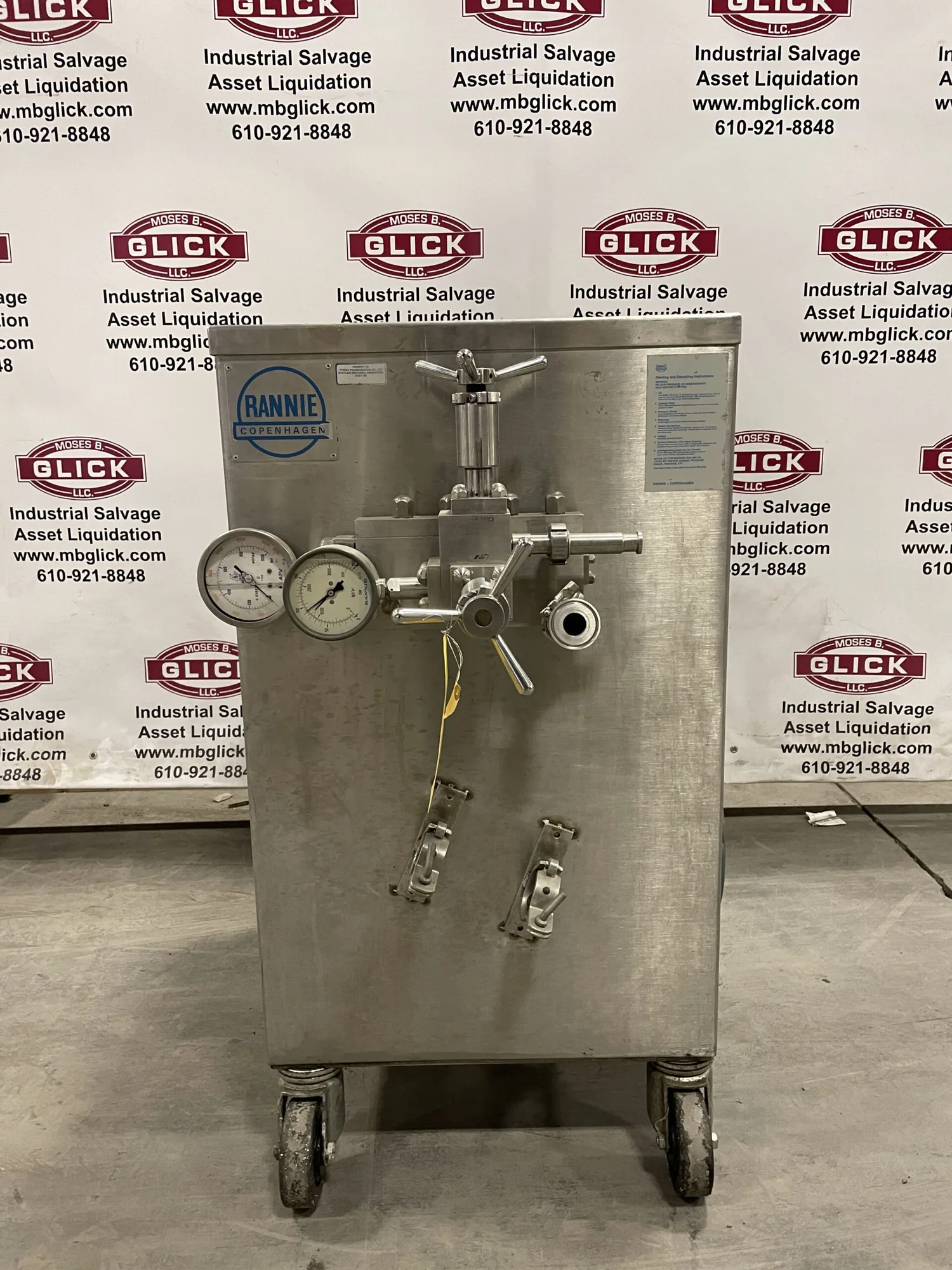 Rannie 1-85-290 Homogenisator Homogenizer