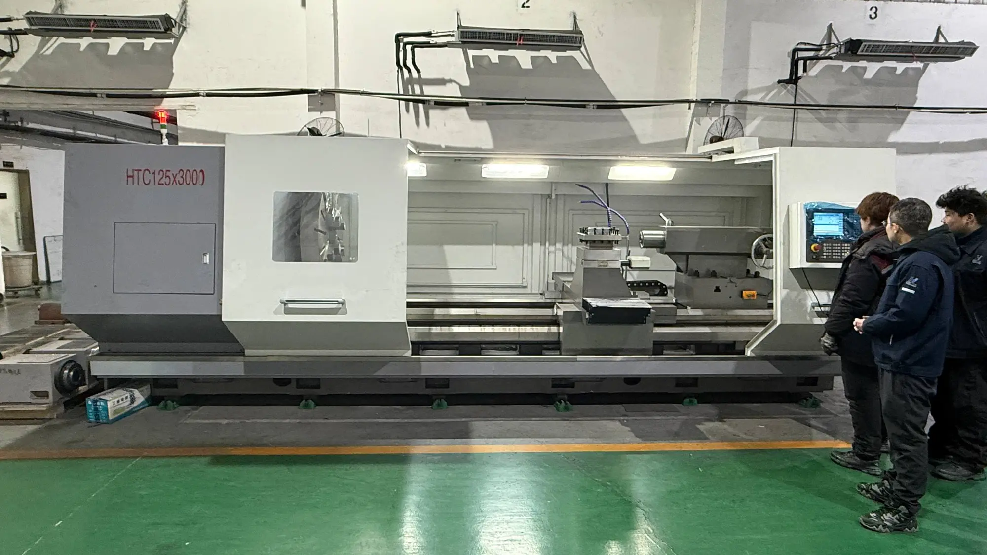 HTC125x3000 Heavy-Duty CNC Lathe