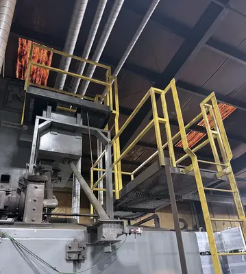 Used 1997 PANGBORN ES - 1821 PLATE AND BEAM BLASTER Finishing Machines Illinois US | Machinery Marketing International #1404106