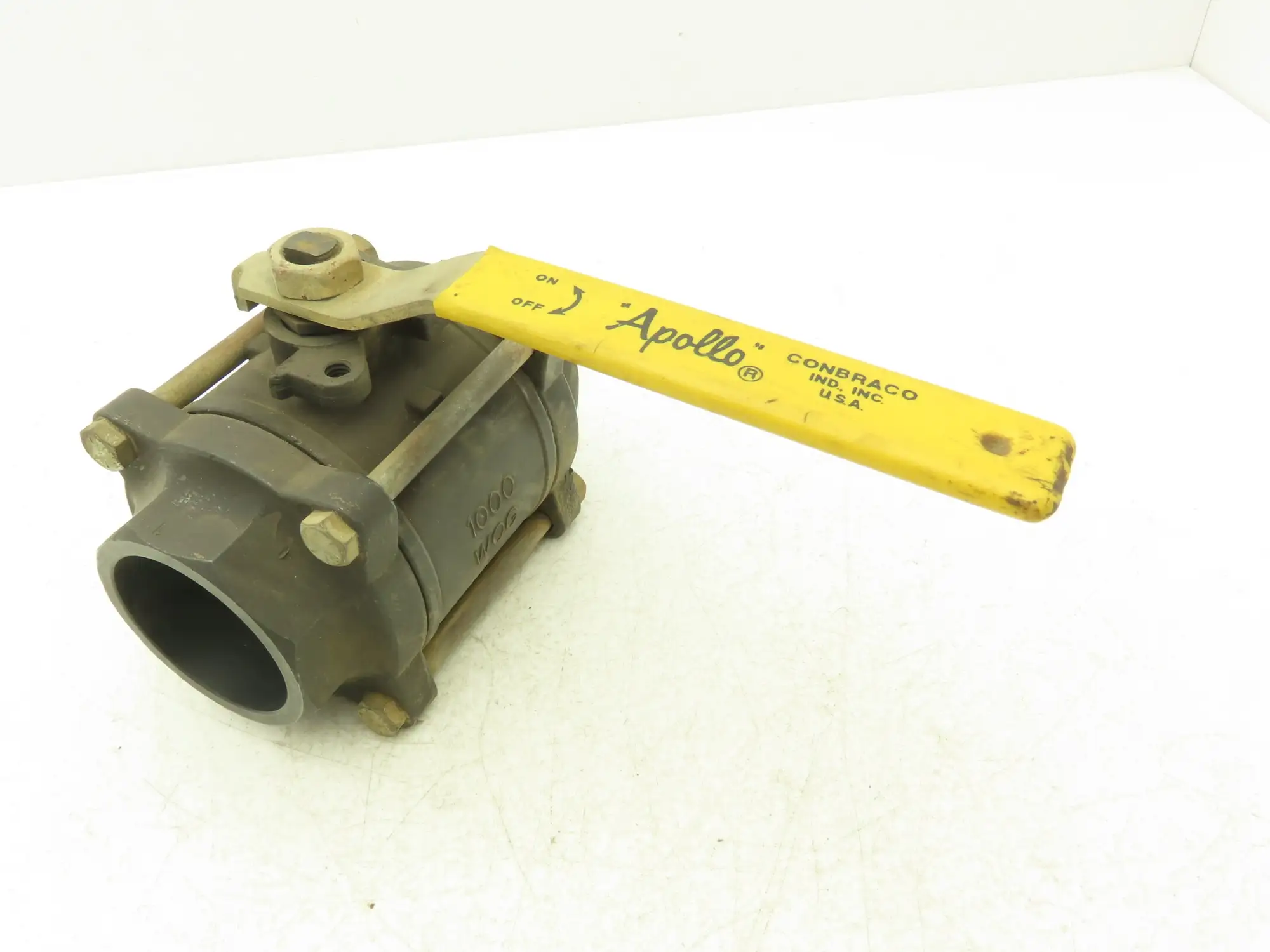 Apollo 83R 3-Piece Ball Valve 2" Socket Weld 1000 WOG WCB Carbon Steel