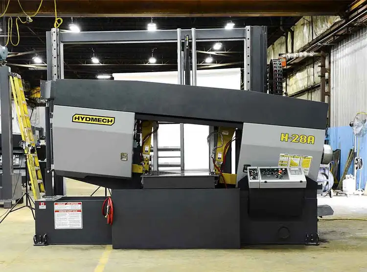 New | in-Stock HYDMECH H-28A Horizontal Band Saws Texas US | FMI Trading #679154