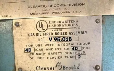 USED 1973 CLEAVER BROOKS CB200-400