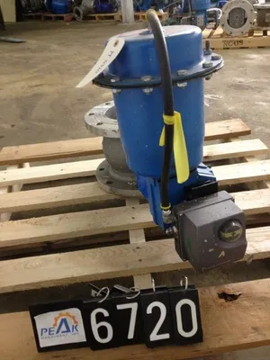Neles Jamesbury 8"-150 V-Ball Control Valve