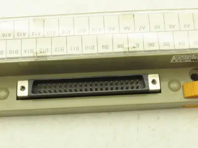 Toyogiken PCN7-4F40 Interface Terminal Block 40-Pin 24V 0.5A DIN Rail Lot of 9