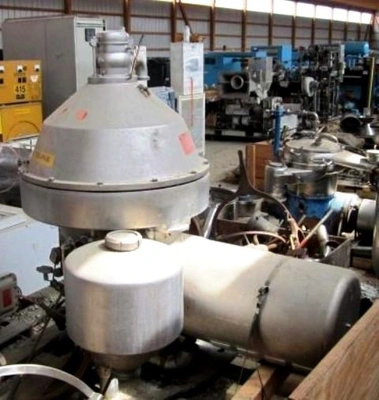 Alfa-Laval CRPX 714 HGV-14C peel oil separator, 316SS.