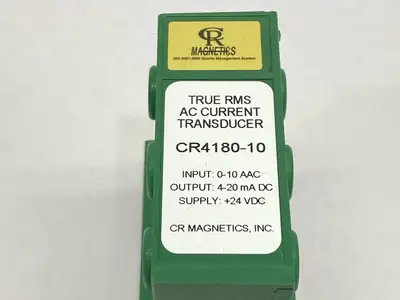 New | in-Stock CR MAGNETICS TRUE RMS AC CURRENT TRANSDUCER 4-20MA DC Transducers | Maverick Industrial Sales #1104680