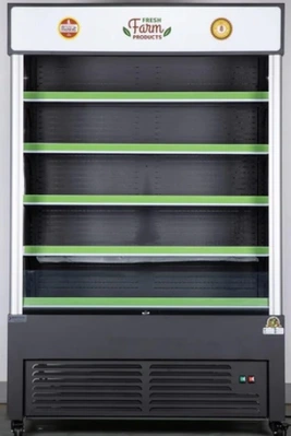 168-0009 AC-OFC 53” Open Air Self Contained Curtain Merchandiser Cooler