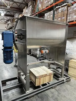 New NEC 25 Cu Ft Stainless Steel Double Ribbon Blender