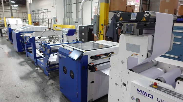 Used MBO Folders & Finishing Systems – ASP66L, B120/B123, Continuous & Pile-Fed Folders Paper Folders Illinois US | Machinery Solutions Group, Inc. #390019