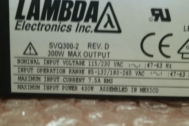 NEW Lambda Electronics SVQ300-2